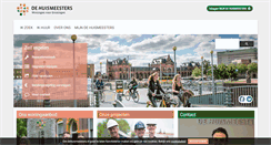 Desktop Screenshot of dehuismeesters.nl