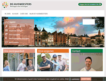 Tablet Screenshot of dehuismeesters.nl